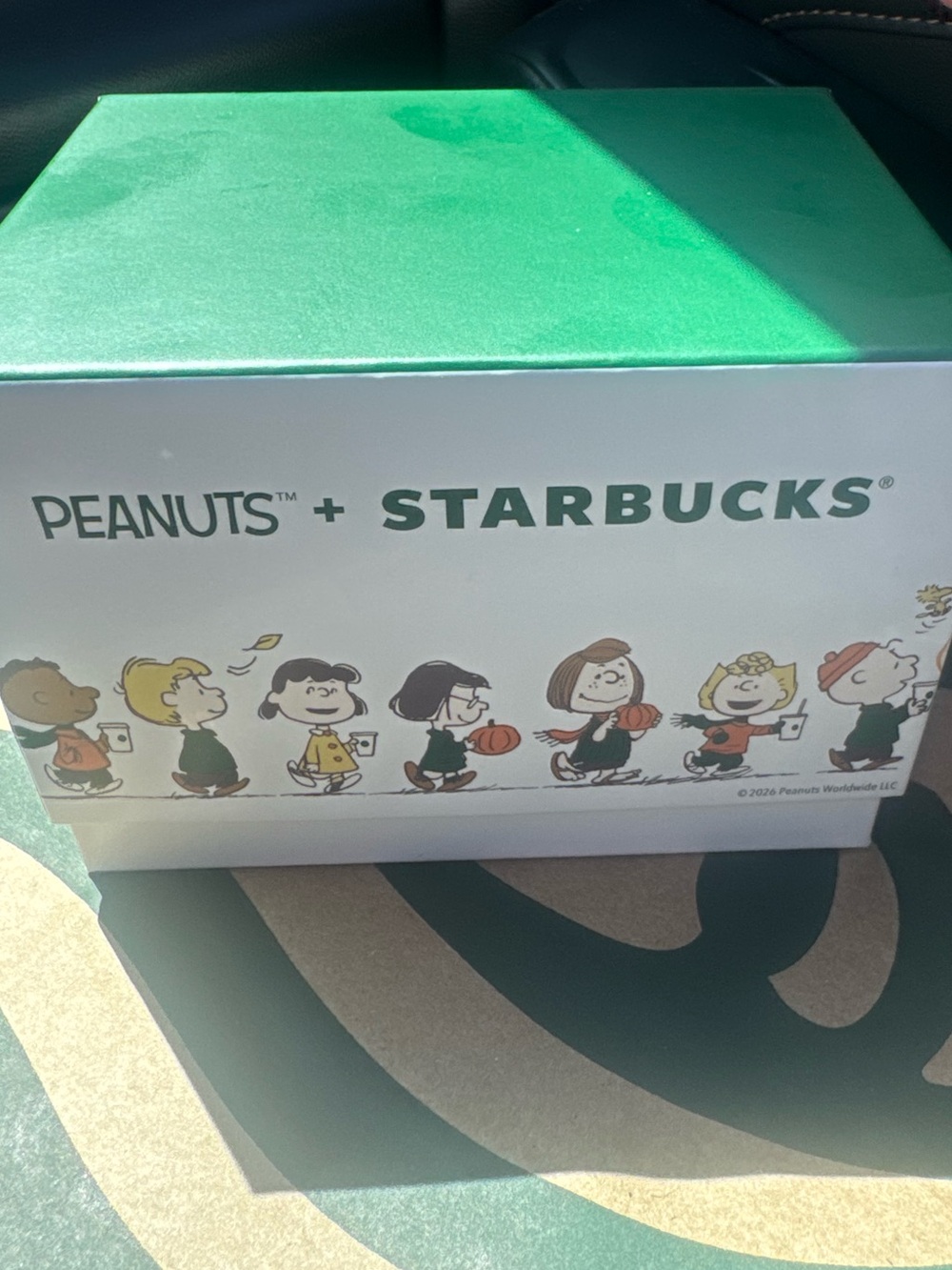 Starbucks x Peanuts Snoopy Mug Limited Edition 2026 New in Box